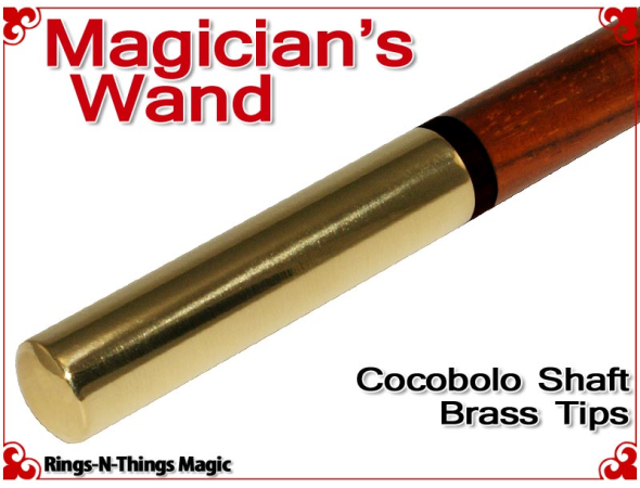 Magicians Wand | Cocobolo & Brass