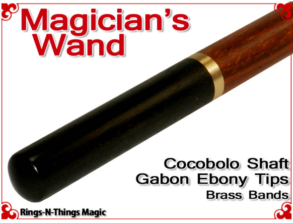 Magicians Wand | Cocobolo & Ebony