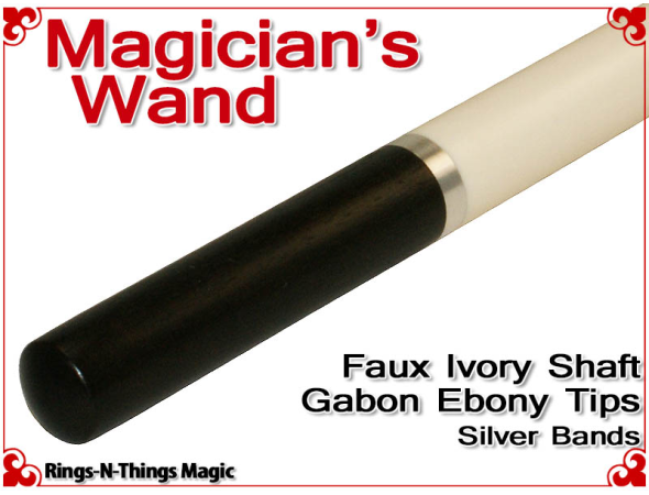 Magicians Wand | Ivory & Ebony