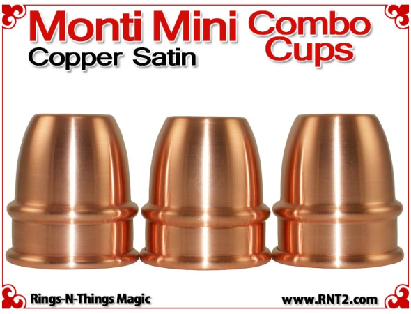 Monti Mini Combo Cups | Copper | Satin Finish 2