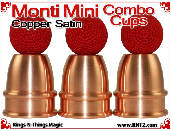 Monti Mini Combo Cups | Copper | Satin Finish 3