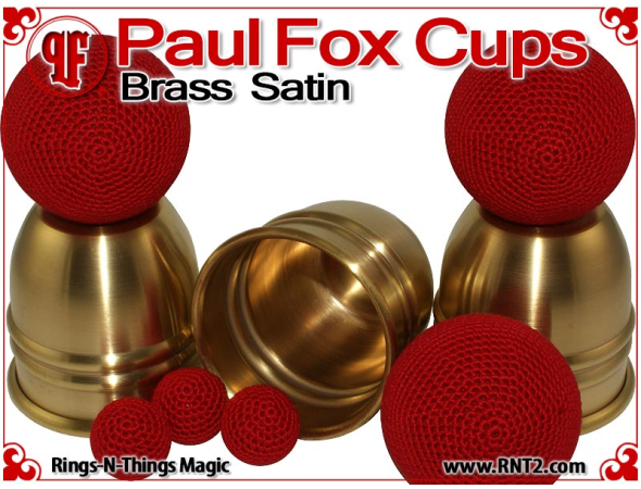 Paul Fox Cups | Brass | Satin Finish 4