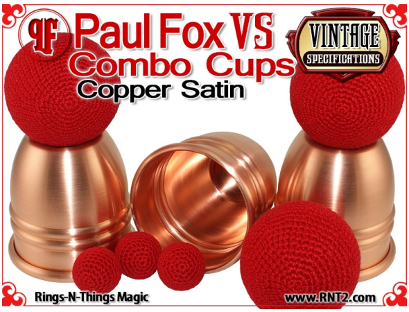Paul Fox VS Combo Cups | Copper | Satin Finish 4
