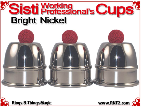 Sisti Working Professional's Cups | Copper | Bright Nickel