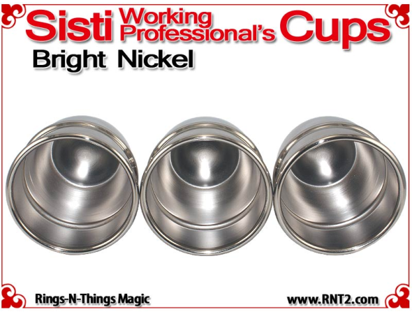 Sisti Working Professional's Cups | Copper | Bright Nickel 4