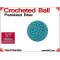 Parakeet Blue Crochet Ball | 3/4 Inch (19mm)