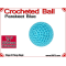 Parakeet Blue Crochet Ball | 7/8 Inch (22mm)