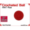 RNT Red Crochet Ball | 5/8 Inch (16mm)