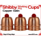 Shibby Working Pro Cups | Copper | Satin Finish 1