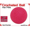 Hot Pink Crochet Ball | 1 7/8 Inch (47mm)