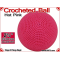 Hot Pink Crochet Ball | 2 3/8 Inch (60mm)