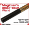 Magicians Break-Down Wand | Bocote & Ebony Tips