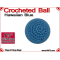 Hawaiian Blue Crochet Ball | 1 1/8 Inch (28mm)