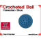 Hawaiian Blue Crochet Ball | 3/4 Inch (19mm)