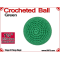 Green Crochet Ball | 1 3/8 Inch