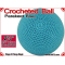 Parakeet Blue Crochet Ball | 2 5/8 Inch (67mm)