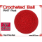 RNT Red Crochet Ball | 1 7/8 Inch (47mm)