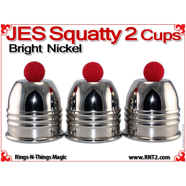 JES Squatty 2 Cups | Copper | Bright Nickel