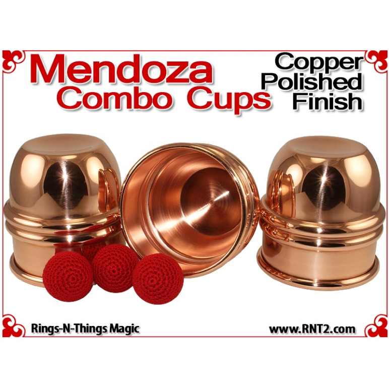 Mendoza Combo Cups | Copper | Polished Finish