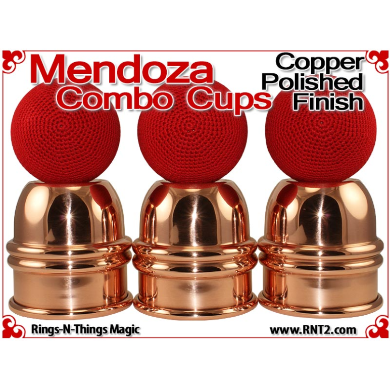 Mendoza Combo Cups | Copper | Polished Finish