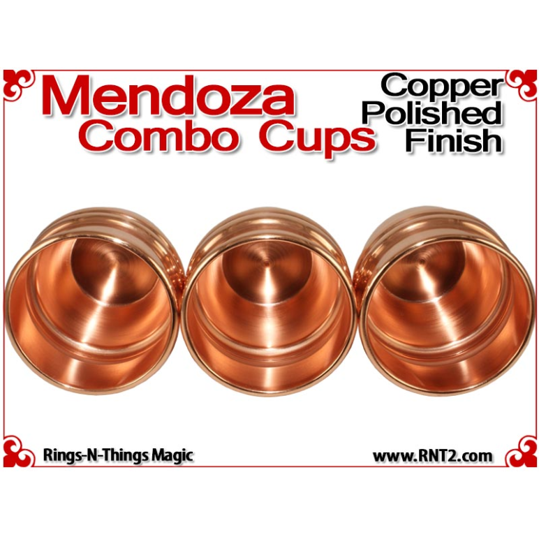 Mendoza Combo Cups | Copper | Polished Finish