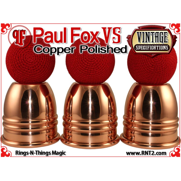 Paul Fox VS Cups | Copper | Polished Finish