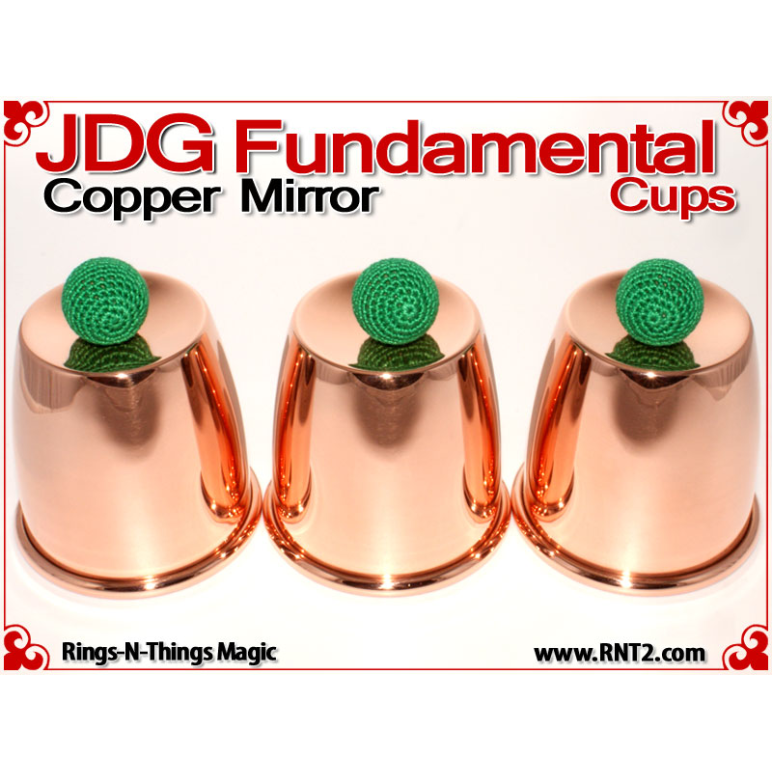 JDG Fundamental Cups | Copper | Mirror Finish 3