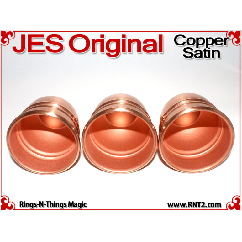 JES Original Squatty Cups | Copper | Satin Finish 5