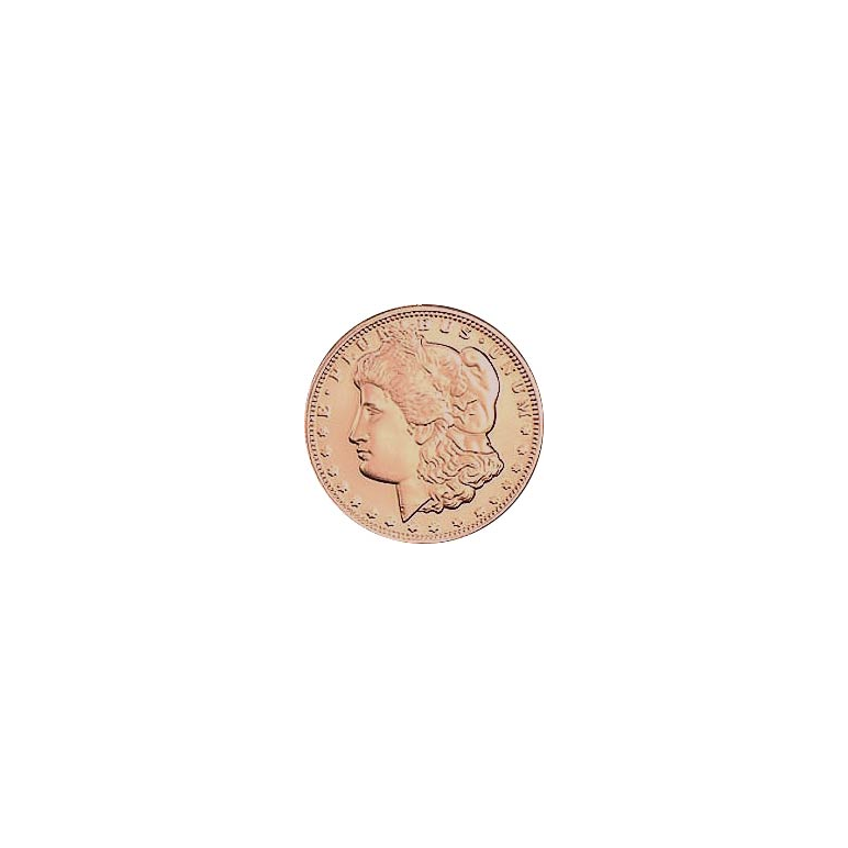 Copper Morgan - Quarter Size (26.57mm)