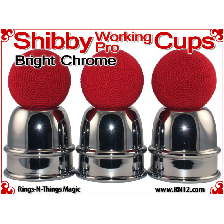 Shibby Working Pro Cups | Copper | Bright Chrome 4