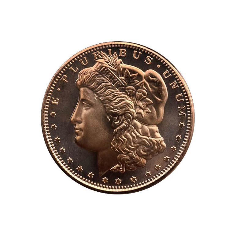 Copper Morgan Dollar 1oz (39mm)