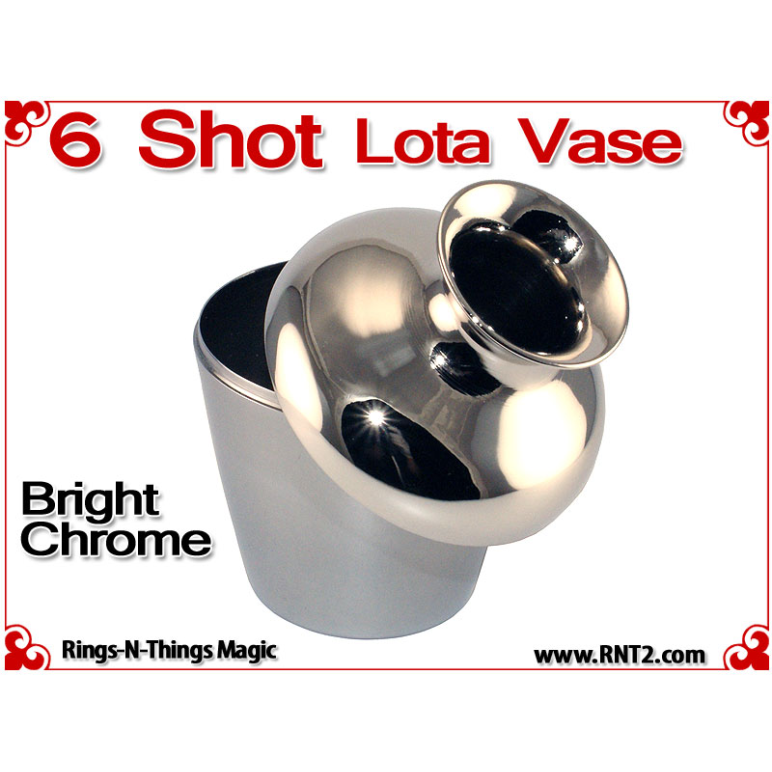 6 Shot Lota Vase | Copper | Bright Chrome 4