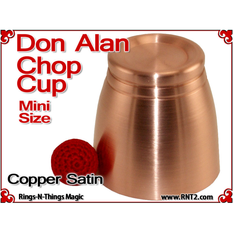 Don Alan Mini Chop Cup | Copper | Satin Finish 3