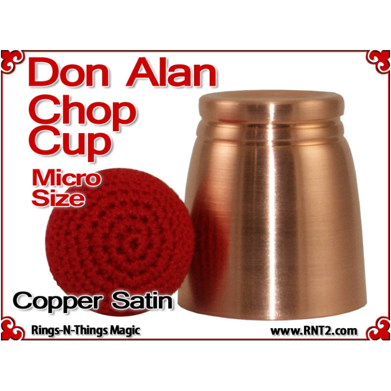 Don Alan Petite Chop Cup | Copper | Satin Finish 2