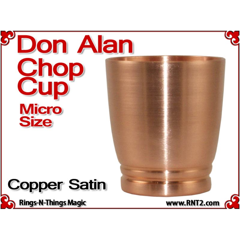 Don Alan Petite Chop Cup | Copper | Satin Finish 4