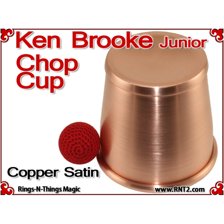 Ken Brooke Junior Chop Cup | Copper | Satin Finish 2