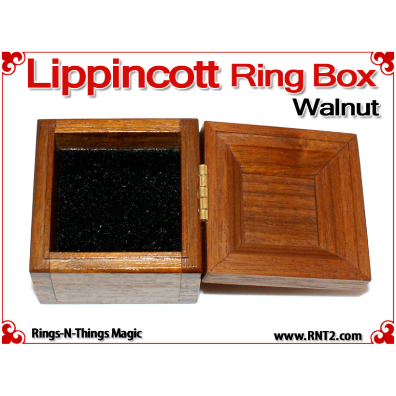 Lippincott Ring Box | Walnut 3