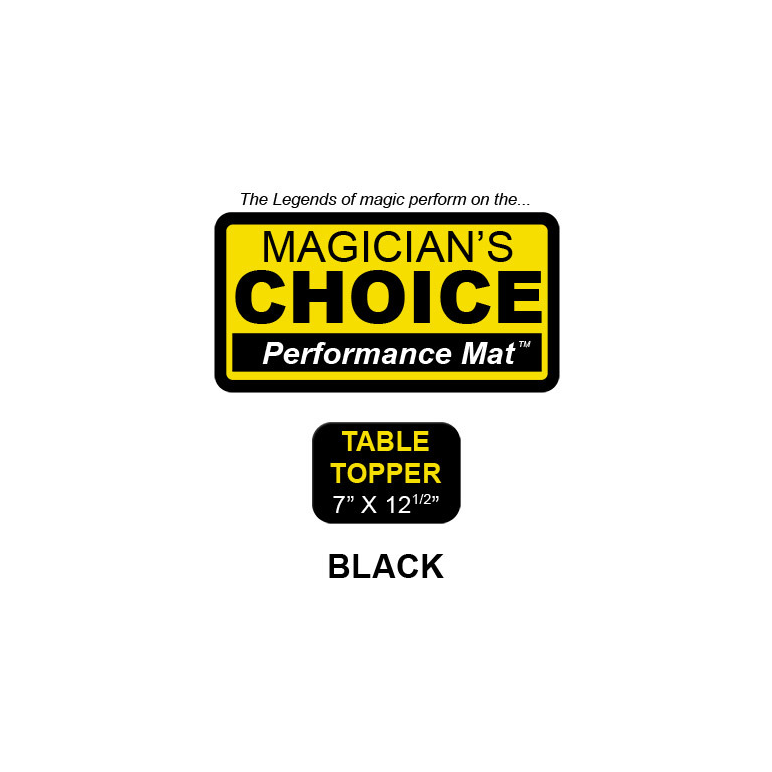 Performance Mat | Table Topper | Black 3