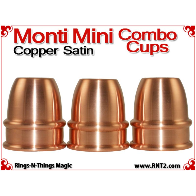 Monti Mini Combo Cups | Copper | Satin Finish 2