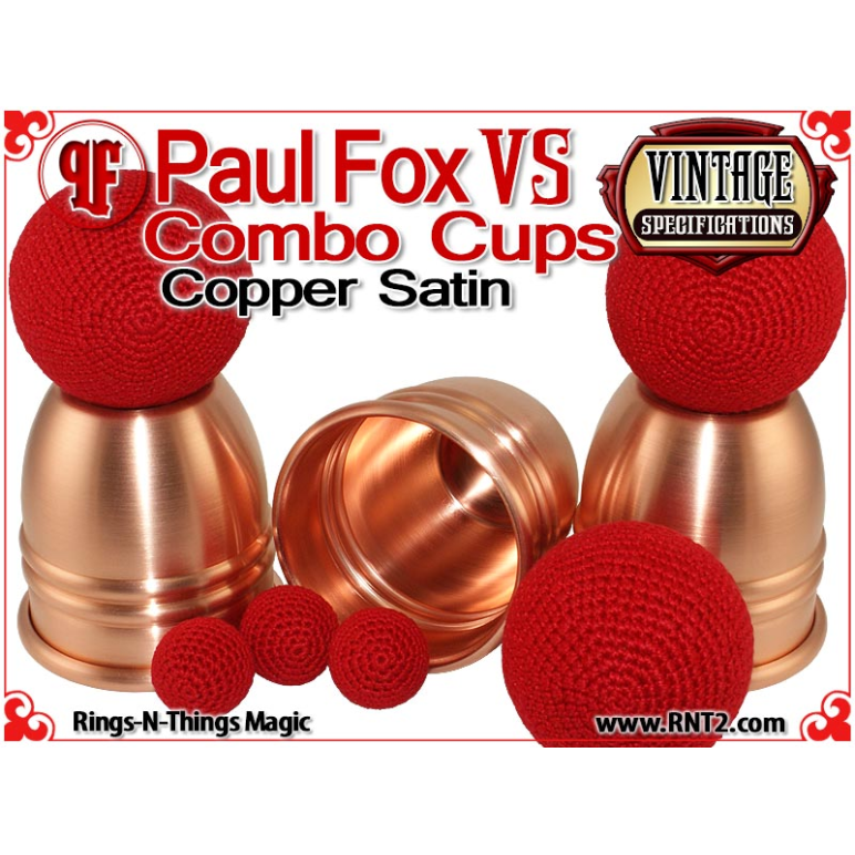Paul Fox VS Combo Cups | Copper | Satin Finish 4