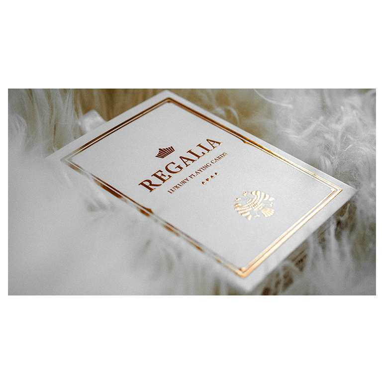 Regalia White Playing Cards by Shin Lim