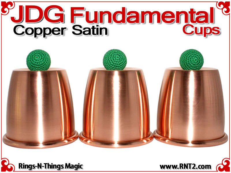 JDG Fundamental Cups | Copper | Satin Finish 1
