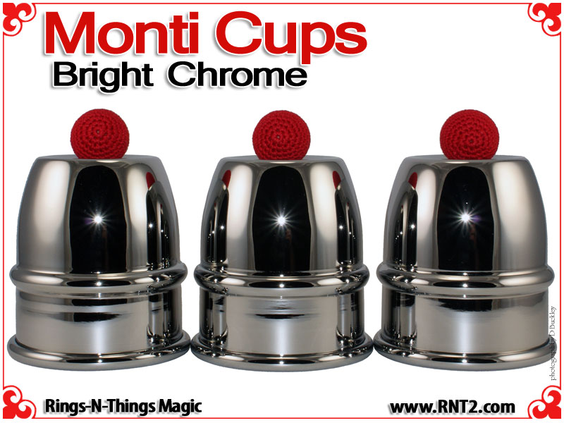 Monti Cups | Copper | Bright Chrome Finish