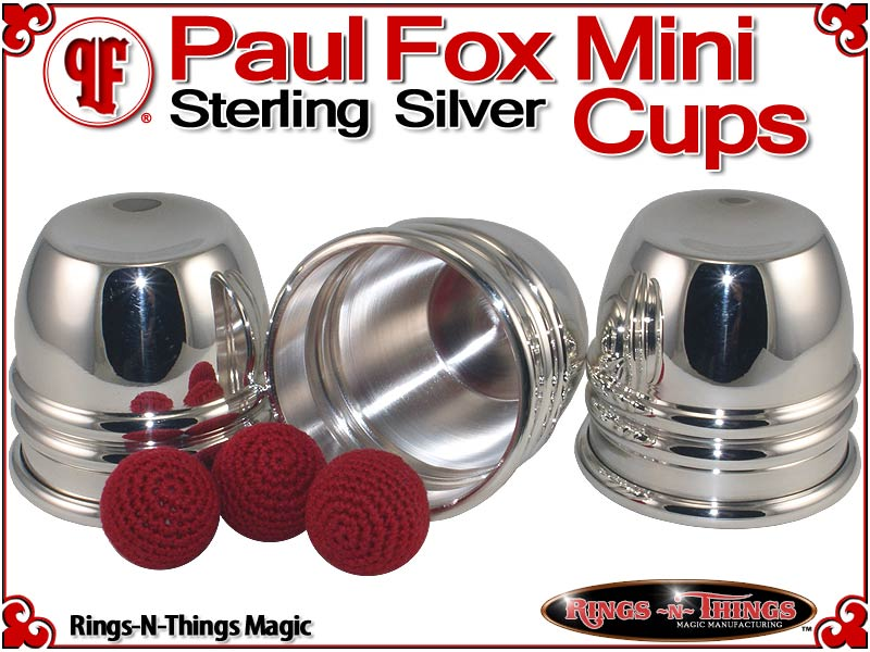 Paul Fox Mini Cups Sterling Silver 3