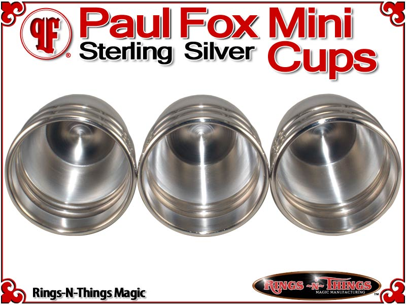Paul Fox Mini Cups Sterling Silver 4
