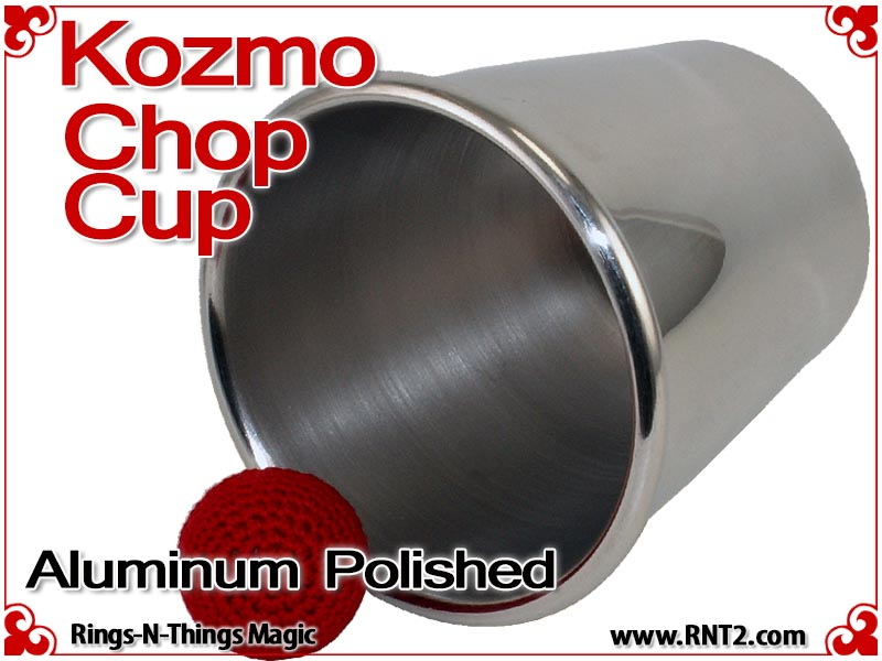 Kozmo Chop Cup | Aluminum | Polished Finish