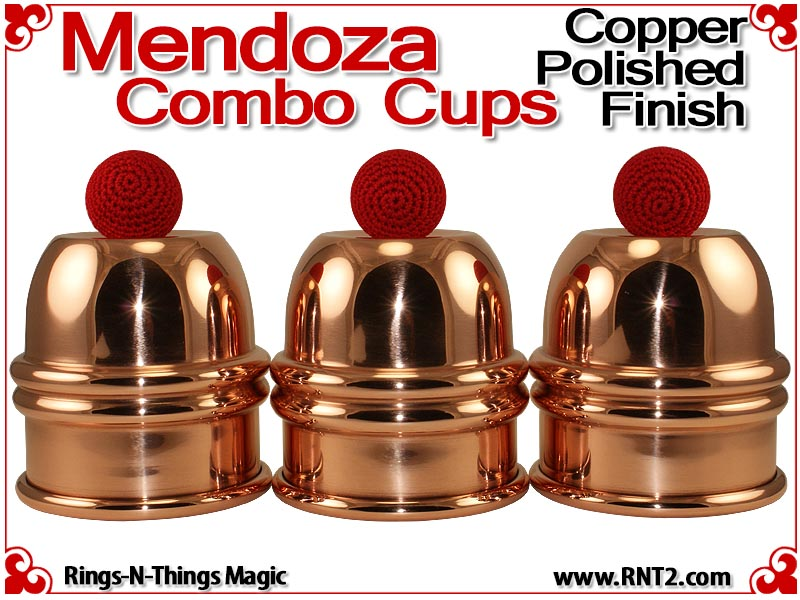 Mendoza Combo Cups | Copper | Polished Finish