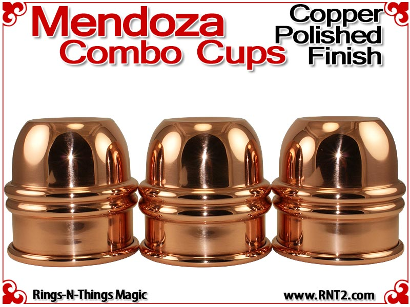 Mendoza Combo Cups | Copper | Polished Finish