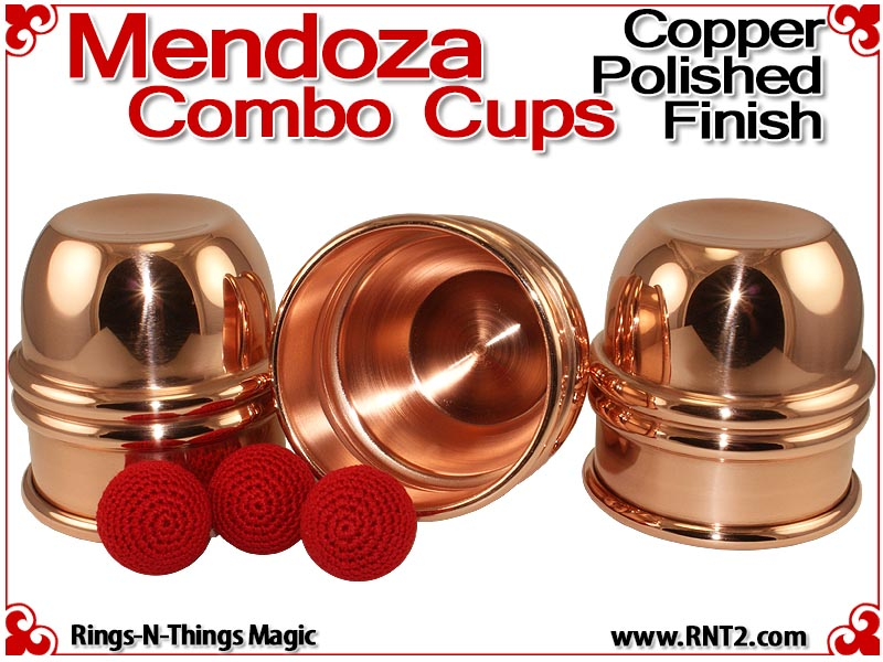 Mendoza Combo Cups | Copper | Polished Finish