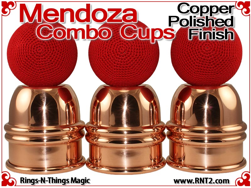 Mendoza Combo Cups | Copper | Polished Finish